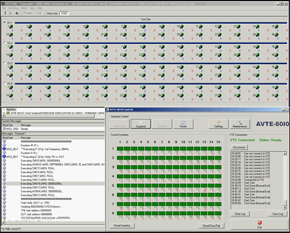Screenshot of the AVTE-8000 in action
